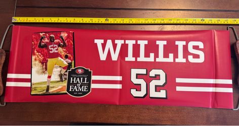 Game Day Giveaway 49ers Roll Up Banner