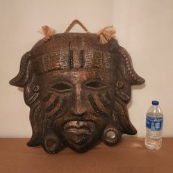 New, Huge, Black Metal Mask