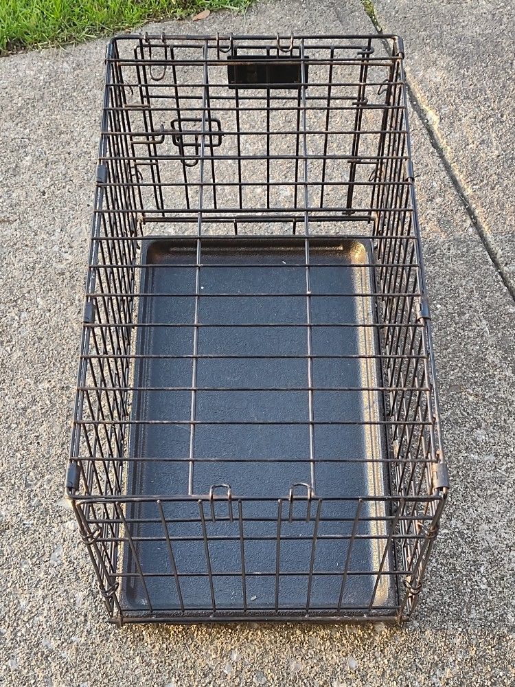 Small Folding Dog Crate For Puppies And Toy Breeds