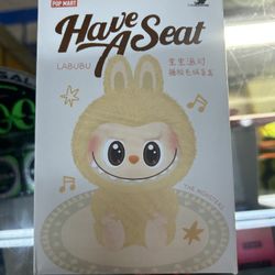 LABUBU Have A Seat Plush Doll Baba Character.  