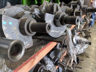 Crankshaft grind and polish