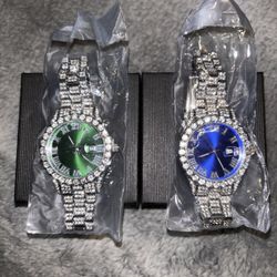 Brand New Men’s Bling Costume Watches