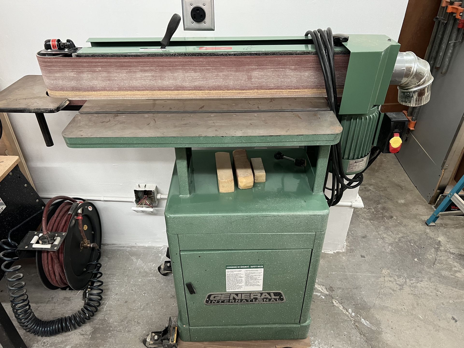 General International 6”x89” Belt Sander