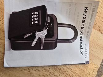 Key Safe Box Model G10 Instruction Manual
