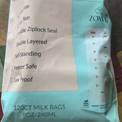 Breast Milk Storage Bags 