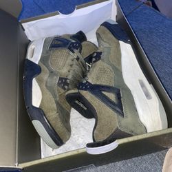 Jordan 4 Olives 