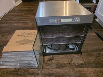 Excalibur Commercial 10-Tray Dehydrator – 12 Stainless Trays – $650 OBO