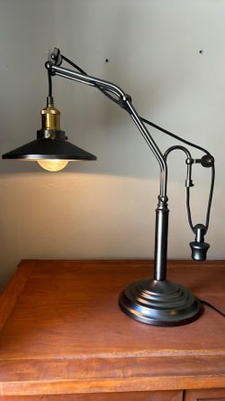 Emile Oil-Rubbed Bronze Industrial (Steampunk) Desk Lamp Industrial