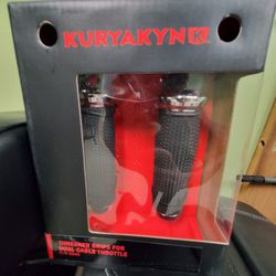 Kuryakyn Thresher Grips for Dual Cable Throttle