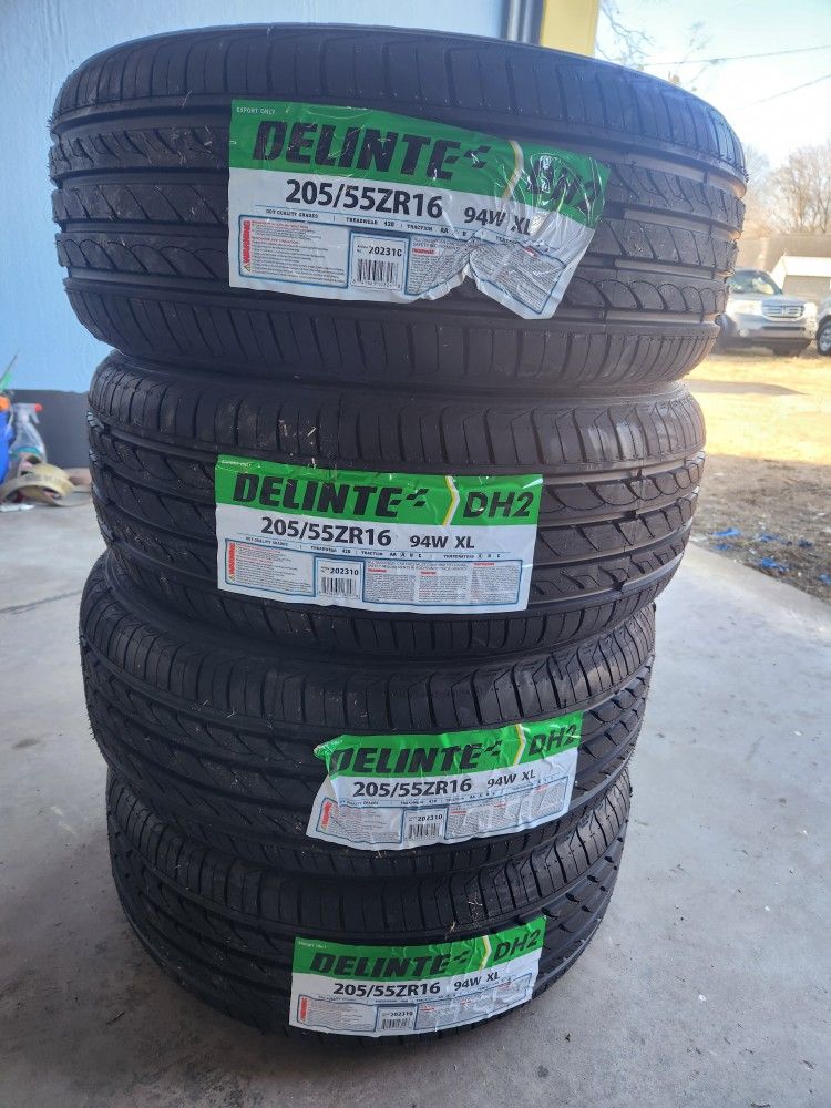 205/55/16 NEW TIRES