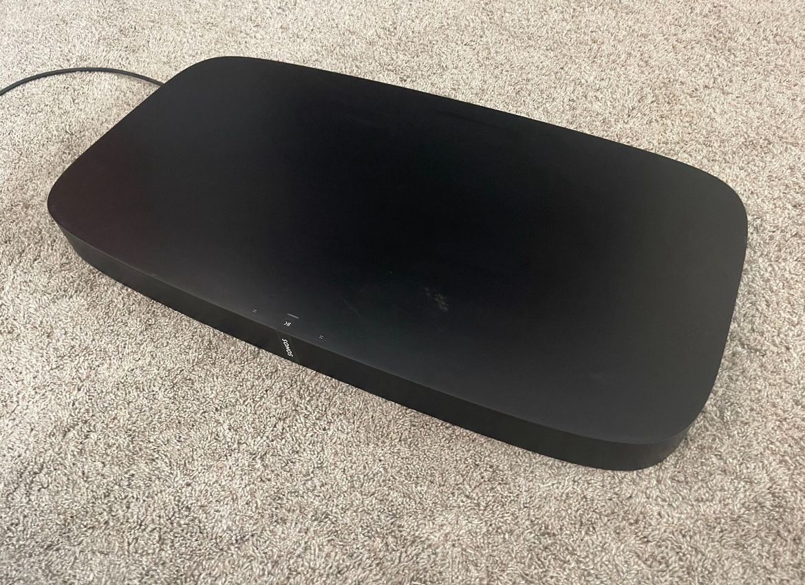 Sonos PLAYBASE Wireless Soundbar for Home Theater Black