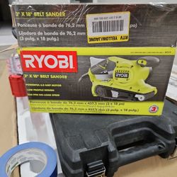 New Ryobi 3x18 Belt Sander