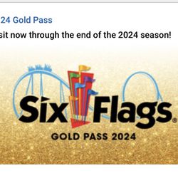 6 Gold Passes To Six Flags 