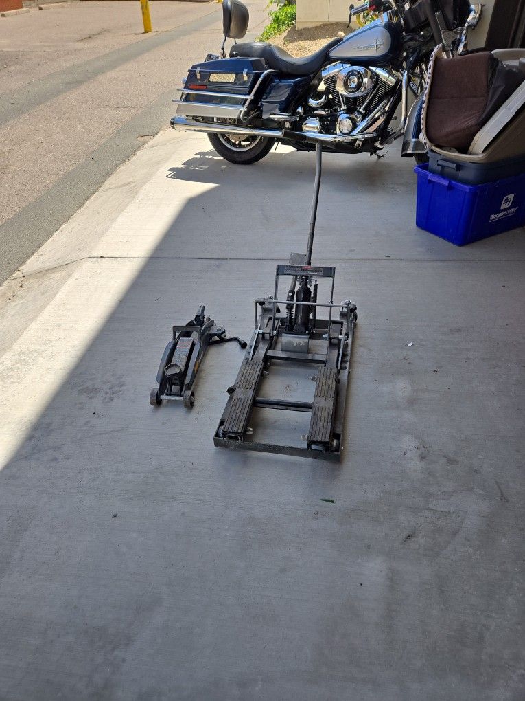 Motorcycle Lift & floor jack