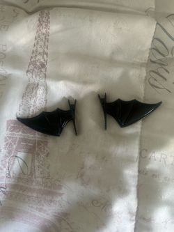 Bat hair clips for Halloween or any alternative/goth fits