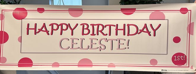 Birthday banner