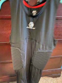 Men’s HEX Compression Tank Top with 3 Protective Pads