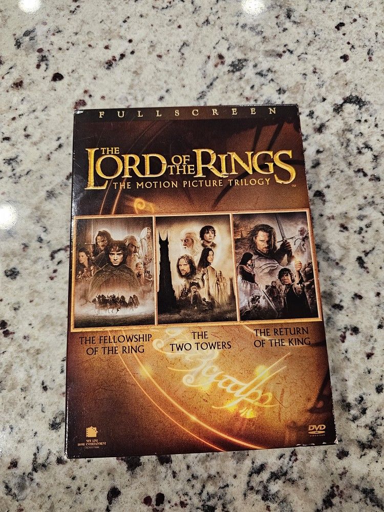 The Lord of the Rings Trilogy - Full-screen DVDs