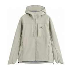 Arcteryx White Zip Up Hooded Jacket