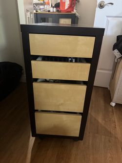 Rolling storage cart