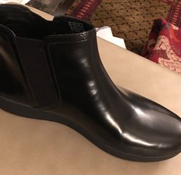 Leather boot