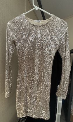 Gold sequin Bodycon Dress