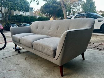 Scandinavian Designs Dakota Sofa, Concrete Grey