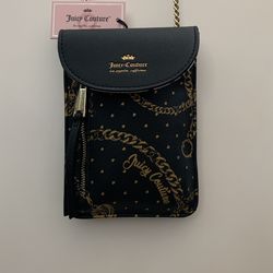 Juicy Couture Cellie Gold Chain Mini Crossbody Purse