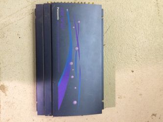 Panasonic 4 channel car amp