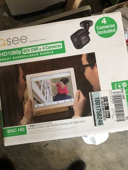 New, QSee security camera system