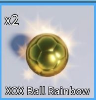 XOX Ball Rainbow (worth $50 USD Of Robux) Roblox Pop It Trading $30 USD Each