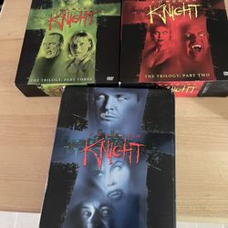 Forever Knight The Trilogy Part 1,2, 3 DVD Box Set Complete With Inserts