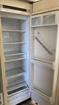 Viking Professional 42” Built-In Side-by-Side Refrigerator – Stainless Steel