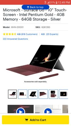 Microsoft surface go
