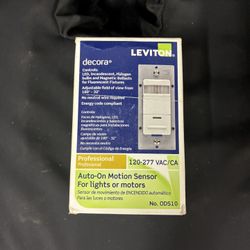 Leviton Decora ODS10 automatic-on motion sensor switch