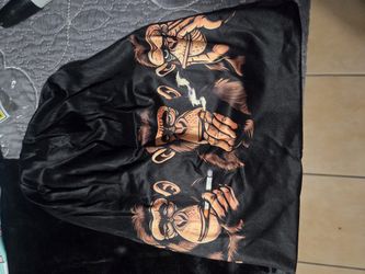 *LOOK* 3 MONKEYS SMOKING BEANIE HAT