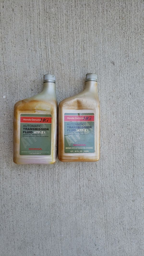 Honda Atf Z1 2 5 Qts New Fluid In Stained Bottles For Honda Atf Z1 2 5 Qts New Fluid In Stained Bottles