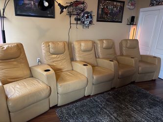 Manual theater seats