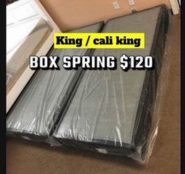 King  size box springs new