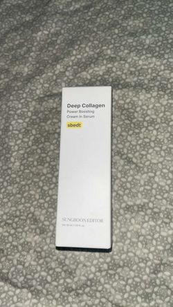 Sungboon Editor Deep Collagen Power Boosting Cream In Serum