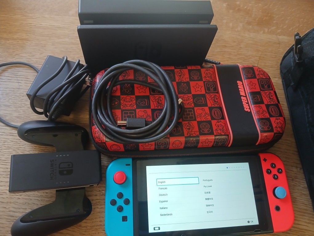 Nintendo Switch with Magnetic Sticks
