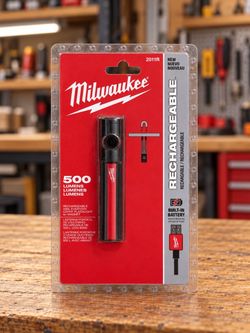 $40 obo. New Milwaukee 500-Lumen Rechargeable Flashlight — Model 2011R
