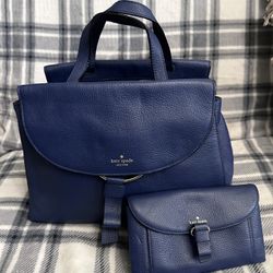 Kate Spade Satchel With Matching Walket