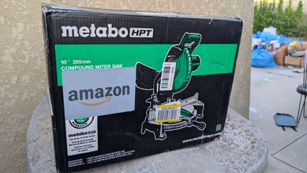 New Metabo HPT 10” Miter Saw – Unopened Box