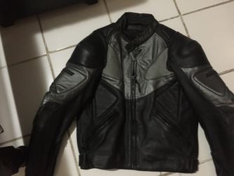 Dianese leather motorcycle jacket