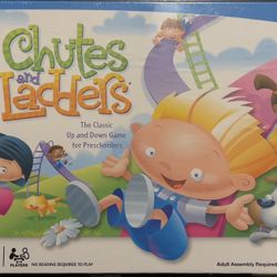 Chutes and Ladders Preschool Board Game Brand New