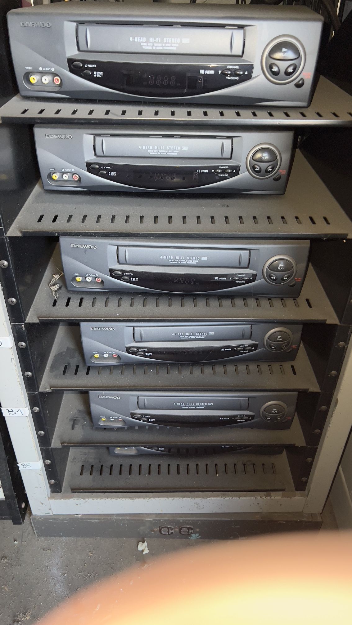 5 Daewoo DVK-87N VCR VHS Player Recorder