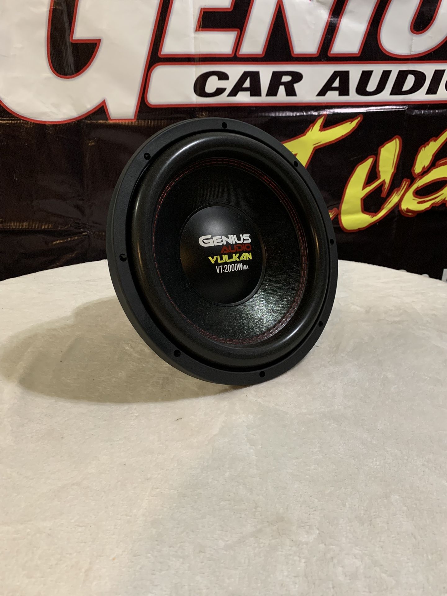 Brand New 12” Genius Audio 2000w Max Power Subwoofer  $220 Each 