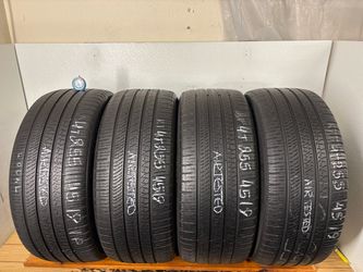 Set 4 tires 255 45 19 Pirelli scorpion zero as
