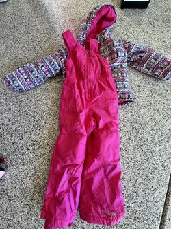 Girls Columbia Ski/Snow Suit 